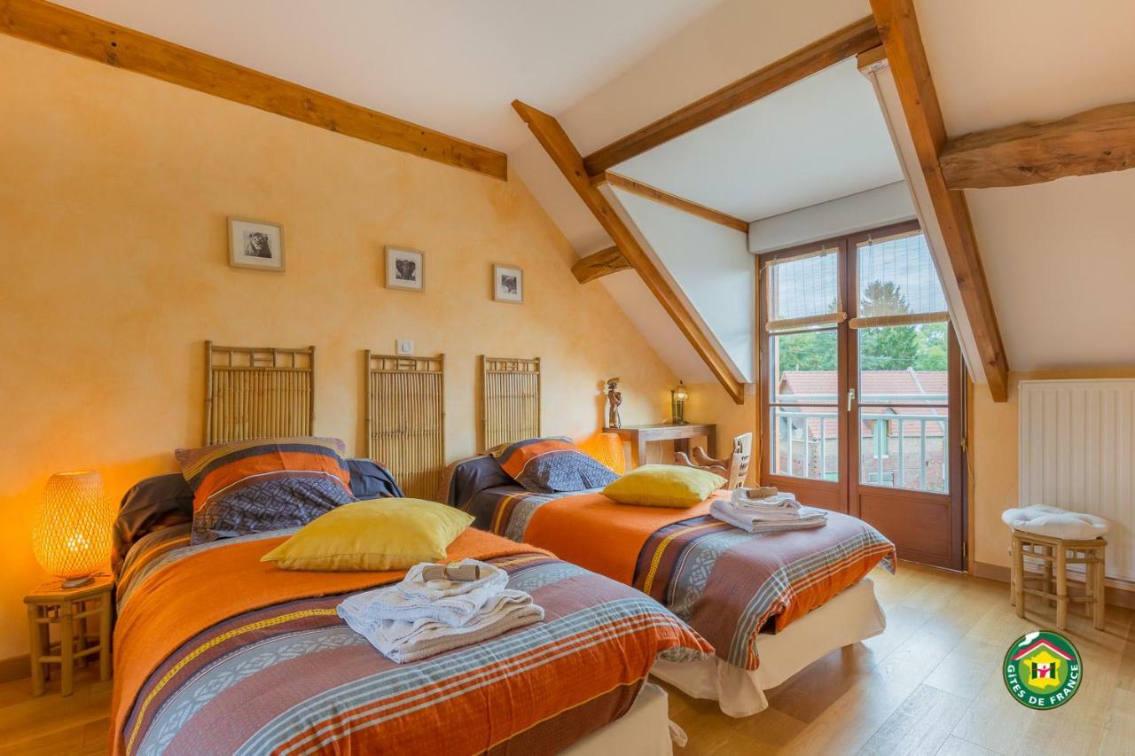 Le Moulin Aux Moines Bed & Breakfast Croissy-sur-Celle Dış mekan fotoğraf